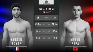Cage Survivor 14: Adrien Boyer vs. Migen Pepa Full Fight