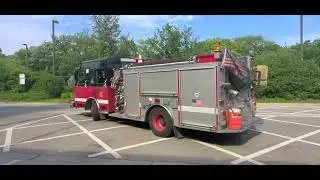 Chicago Fire Department Engine 79 Returning