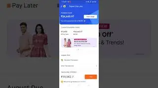 Flipkart paylater EMI limit increase 90k #flipkart #flipkart #purchase #video