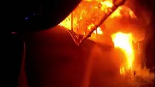 CFR fully involved house fire (defensive attack) #1 March 11, 2025