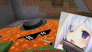PP tenshi jumping in the lava and feeling good