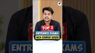 💥Top 3 MCA Entrance Exams 2025🤩Best MCA Colleges and Placements💥#shorts #mca #mcaexams #nimcet