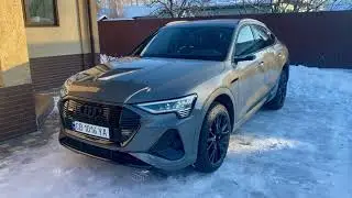 Продаж 🇺🇦 Audi E-Tron 50 Black Edition Sportback Sline 2022 46km 