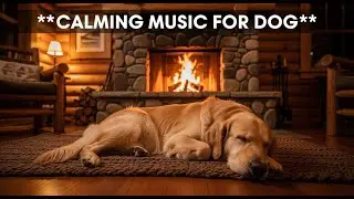 Calming Music for Anxious Dogs : 12 HOURS of Stress Relief & Relaxation for Sleep 😴🐕🐾