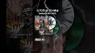 Bangkok Disorder-CHAOS OF SOCIETY : New Album katabomb Records 2025 Limited Edition Vinyl LP12&rdquo;