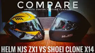 Compare Helm NJS Zx1 vs Shoei X14
