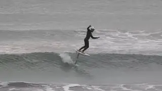 A day out Prone Foiling in Wellington