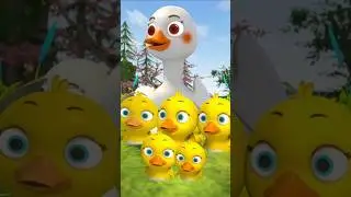 #fivelittleduckssong #duckssong #fivelittleducks #nurseryrhymes #shortsforkids #kidssongs #singalong