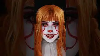 🤡𝑷𝒆𝒏𝒏𝒚𝒘𝒊𝒔𝒆 🤡#halloweenmakeup #makeuptutorial #Maquillaje #Maquiagem  #makeup #merlina