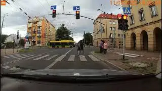 Tychy - Uszkodzenie odbierak&oacute;w prądu przez trolejbus