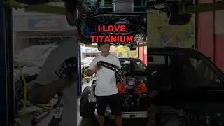 Titanium exhaust! #zenlow  #titanium #customexhaust