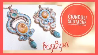 Come Realizzare Gioielli soutache raffinati con occhio di Santa Lucia.