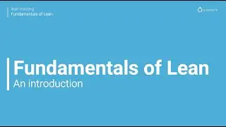 Fundamentals of Lean Free Training Course