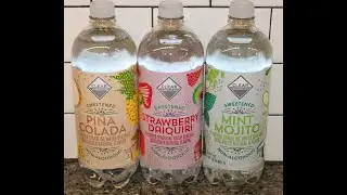 Clear American Flavored Sparkling Water (Walmart): Pi&ntilde;a Colada, Strawberry Daiquiri & Mini Mojito
