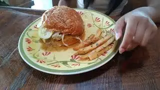 Northwinds Brewery Burger and Fish and Chips are delicious.