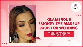 Get Glamorous Smokey Eye 👁👁 Makeup Look For Wedding - Myntra Studio