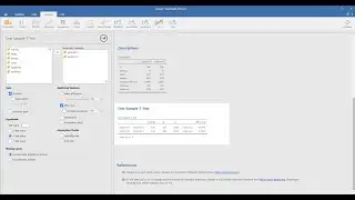 jamovi | One-Sample t Tests