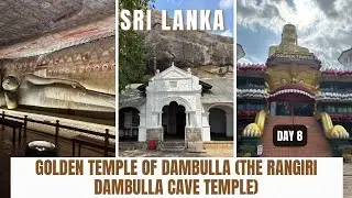 Sri Lanka Day 8 | Golden Temple of Dambulla (Rangiri Dambulla Cave Temple)
