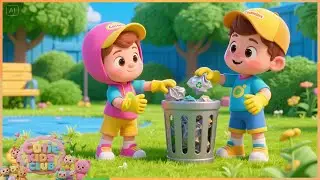 🗑️🌿 Clean & Green Park Song | Fun Learning Song for Children 🎶