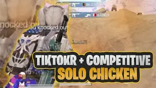 Tiktok Vs Competitive Tournament PIKACHU SOLO Survival Solo Chicken Dinner 😈