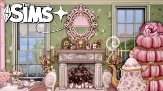 The Tea Room ✦ Sims 4 Stop Motion Build