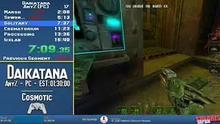 Daikatana by Cosmotic in 1:17:02 - RacingToHelp