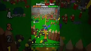 Ranking the Best ROBLOX Funny Moments (Part 15)😂 #shorts #viralshorts