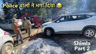 Driving Kia Seltos in SNOW 🔥 Shimla Part 2