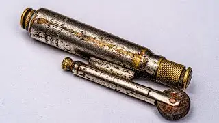Restoration of a rare antique lighter that went through the World War II