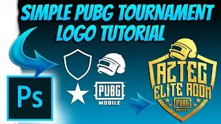 PUBG TOURNAMENT LOGO TUTORIAL | | PHOTOSHOP