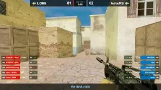 fnatic vs lions @de_tuscan dreamhack 2011 map 3