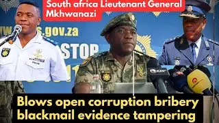 Mkhwanazi bombshell South Africa politicians involve with crime syndicate corruption blackmail