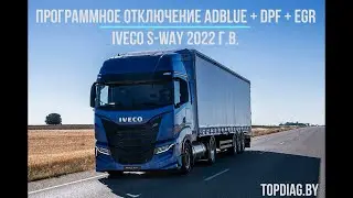 Отключение мочевины Adblue IVECO S-WAY 490 2022 г.в.