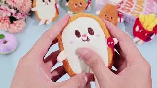 Cute Fast Food Plush Keychains 🍔🍟 | Custom Mini Toys by LuluFamily