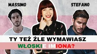 Włoskie imiona i jak je poprawnie wymawiać Stefano Massimo Davide #1 Włoska wymowa | język włoski