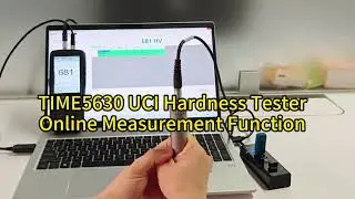 Online UCI hardness tester TIME5630, hardness tester manufacturer, ultrasonic hardness tester.