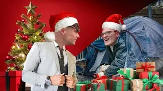 Homeless Man Gets His Christmas Wish!