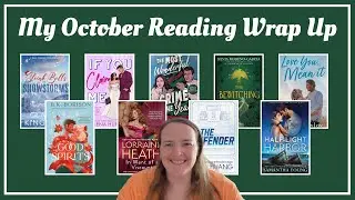 My October Reading – 18 Books to Talk About! 🎃