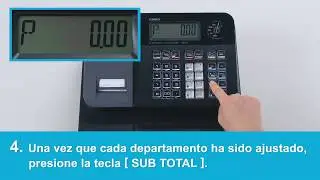 Cómo configurar la caja registradora CASIO SE G-1 | PepeBar.com