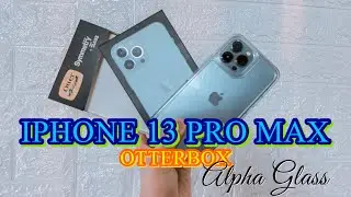 UNBOXING IPHONE 13 PRO MAX & INSTALLING OTTERBOX ALPHA GLASS | Selz Kunnig #Otterbox #Iphone13ProMax