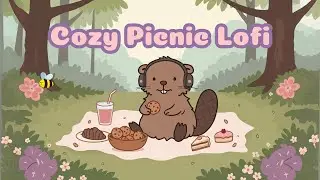 Cozy Picnic Lofi with Maple the Beaver 🍪 Chill Beats #lofimusic #studymusic #chillmusic