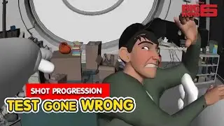Big Hero 6 Shot Progression | Tadashi Tests Baymax (Malfunction Scene)