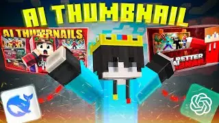 How to Make AI Thumbnail For Minecraft In Just 2 Min 🚀 (Don't miss🤯)