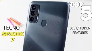 Tecno Spark 7 Top 5 Best/Hidden Features | Tips And Tricks