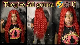 Let them, Long Hair Don't Care Tap 👆🏾in Kima Classic Signature (Harlem 125) 42in lace Wig KSL73