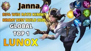 LUNOX BEST BUILD 2020 | GLOBAL TOP 1 LUNOX BY Janna. | MOBILE LEGENDS BANG BANG