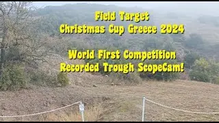 Field Target Greece Christmas Cup Full Course Trough ScopeCam #fieldtarget #shoot #sniper