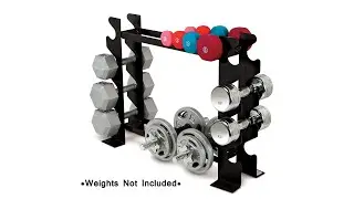 Marcy Compact Dumbbell Rack Free Weight Stand for Home Gym 2022