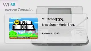 New Super Mario Bros: DS | World 1 (Wii U Virtual Console) | No Commentary/Free-to-Use
