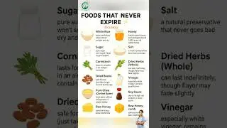 12 Foods You Can Stockpile Forever They Literally Never Expire